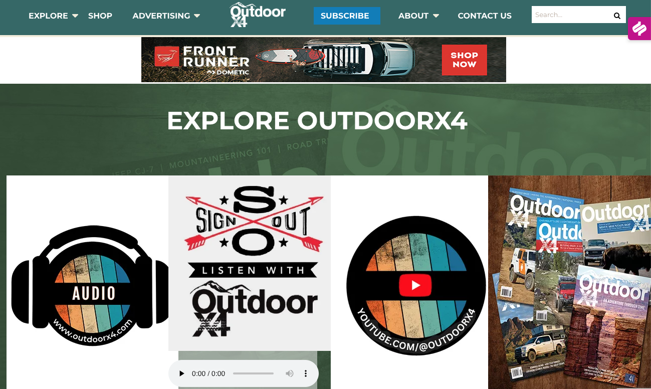 OutdoorX4 screenshot